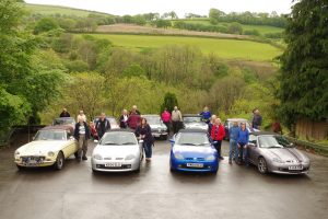 North Leicester MG Club Group Photo